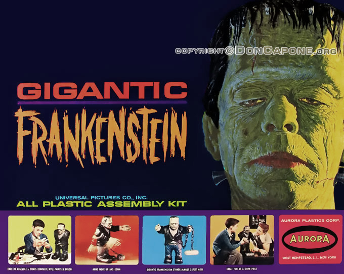 Aurora GIGANTIC Frankenstein Model Kit #470